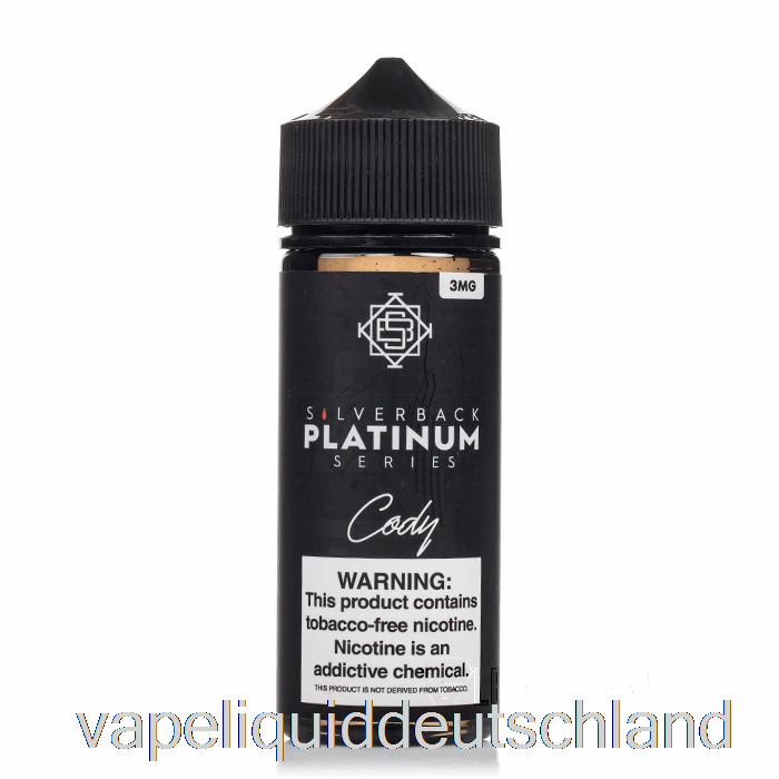 Cody - Silverback Platinum Series - 120 Ml 6 Mg Vape Deutschland